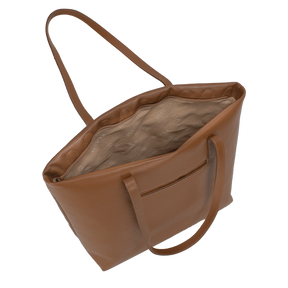 Bolsa Shopping Bag Nocciola de Couro Liza