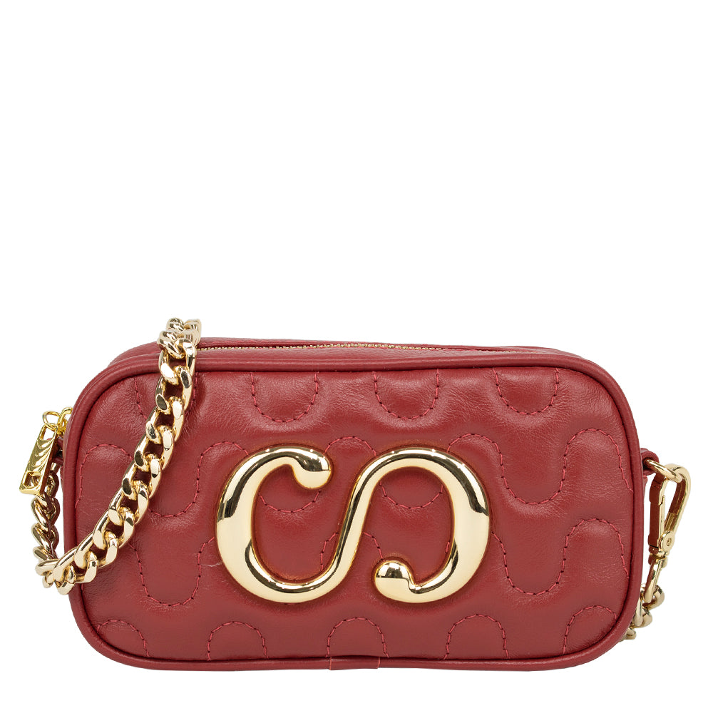 Bolsa Câmera Bag de Couro Matelassê - Maria