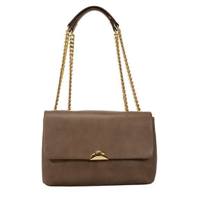 Bolsa de Couro Tiracolo Bag Luma - Confort Sand