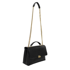 Bolsa de Couro Tiracolo Bag Luma - Preto
