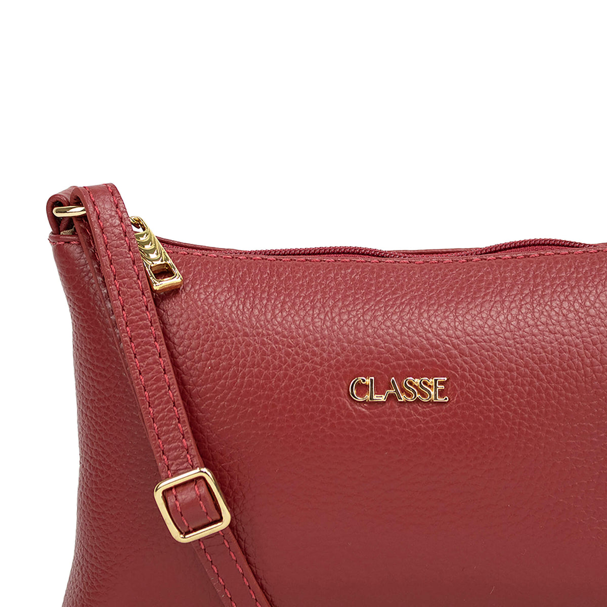 Bolsa de Couro Crossbody Mini Lili - Laca