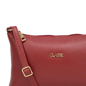 Bolsa de Couro Crossbody Mini Lili - Laca