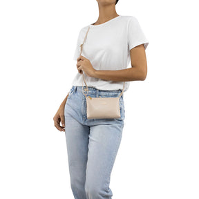 Bolsa Crossbody de couro Lilith