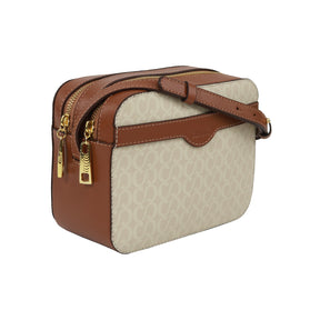 Bolsa Camera Bag Canvas Creme Lizzi