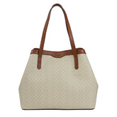 Bolsa Shopping Bag Canvas Creme Olívia