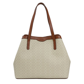 Bolsa Shopping Bag Canvas Creme Olívia