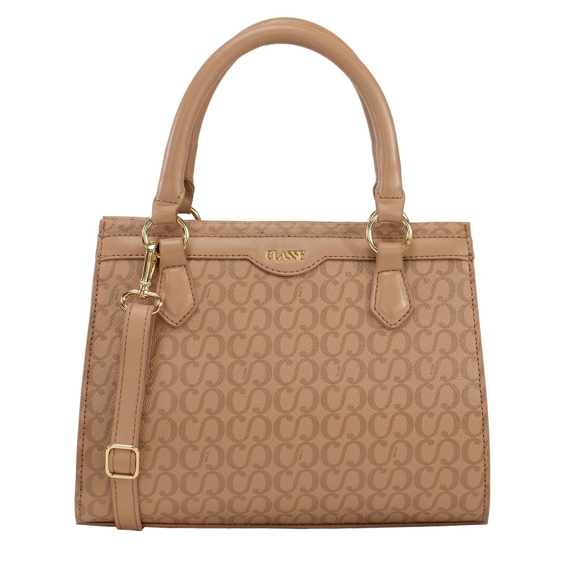 Bolsa Tote Canvas Mariana - Marrom/Nocciola