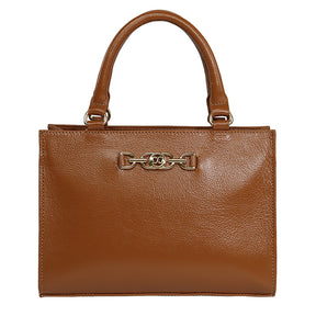 Bolsa de couro Tote Sienna - Nocciola