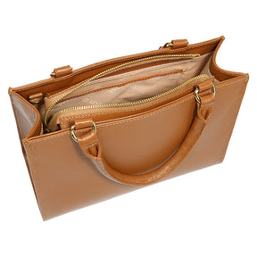 Bolsa de couro Tote Sienna - Nocciola