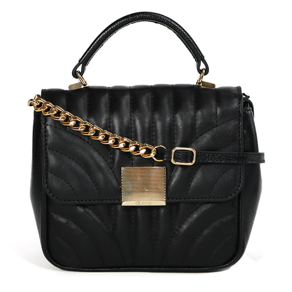 Bolsa Tiracolo Pequena Eva - Preto
