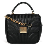 Bolsa Tiracolo Pequena Eva - Preto