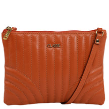 Bolsa de Couro Crossbody Eva - Metal Dourado