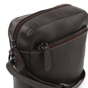 Sholder Bag Masculina de Couro