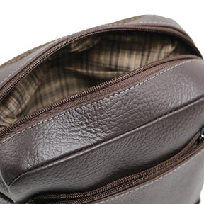 Sholder Bag Masculina de Couro