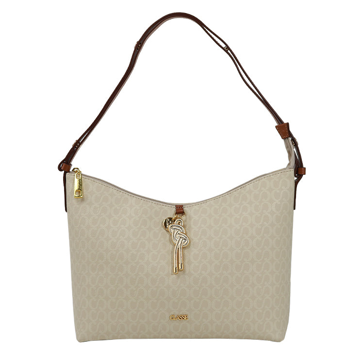 Bolsa Crossbody Canvas - Creme