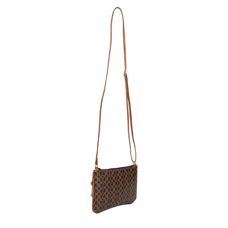 Bolsa Crossbody Canvas - Nocciola