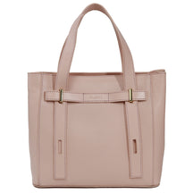 Bolsa de Couro Tote BELLA - Macadâmia