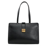 Bolsa Shopping Bag de Couro BELLE -  Preto