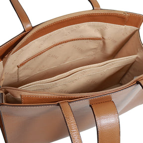Bolsa Shopping Bag de Couro BELLE - Nocciola