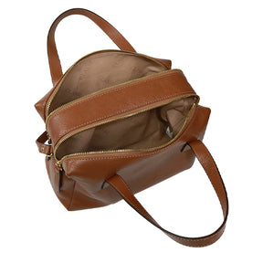 Bolsa de Couro Camera Bag GIOVANA - Nocciola