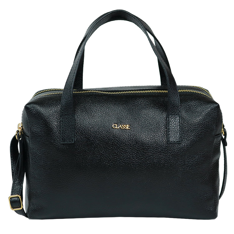 Bolsa de Couro Camera Bag GIOVANA - Preto