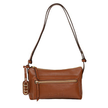 Bolsa de Couro Crossbody Malu