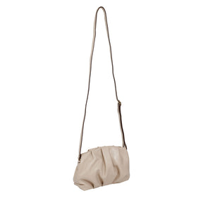 Bolsa de Couro Croosbody TINA - Creme