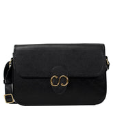 Bolsa de Couro Tiracolo Emily - Preto