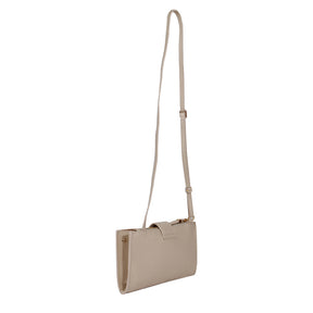 Bolsa Crosbody de Couro BELLE - Creme