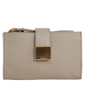 Bolsa Crosbody de Couro BELLE - Creme