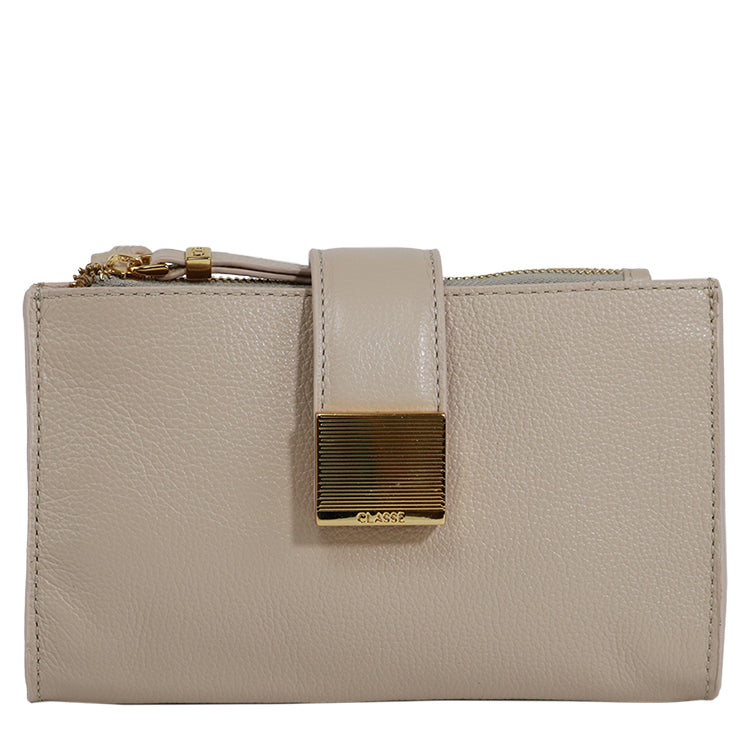 Bolsa Crosbody de Couro BELLE - Creme