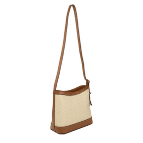 Bolsa Croosbody Canvas - Creme