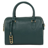 Bolsa Camera Bag de Couro Tote Lívia - Eucalipto