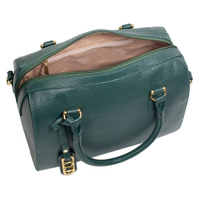 Bolsa Camera Bag de Couro Tote Lívia - Eucalipto
