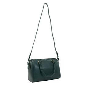 Bolsa Camera Bag de Couro Tote Lívia - Eucalipto