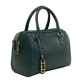 Bolsa Camera Bag de Couro Tote Lívia - Eucalipto