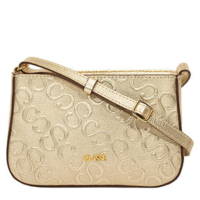 Bolsa Crossbody de Couro Kora Summer - Ouro