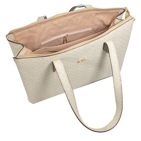 Bolsa Shopping Bag Canvas Mimi - Creme