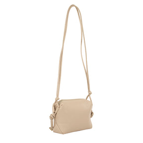 Bolsa Crossbody de Couro Kris - Creme