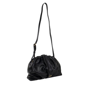 Bolsa de Couro Crossbody Nati - Preto