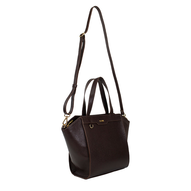 Bolsa de Couro Tote Bag Edite - Chocolate