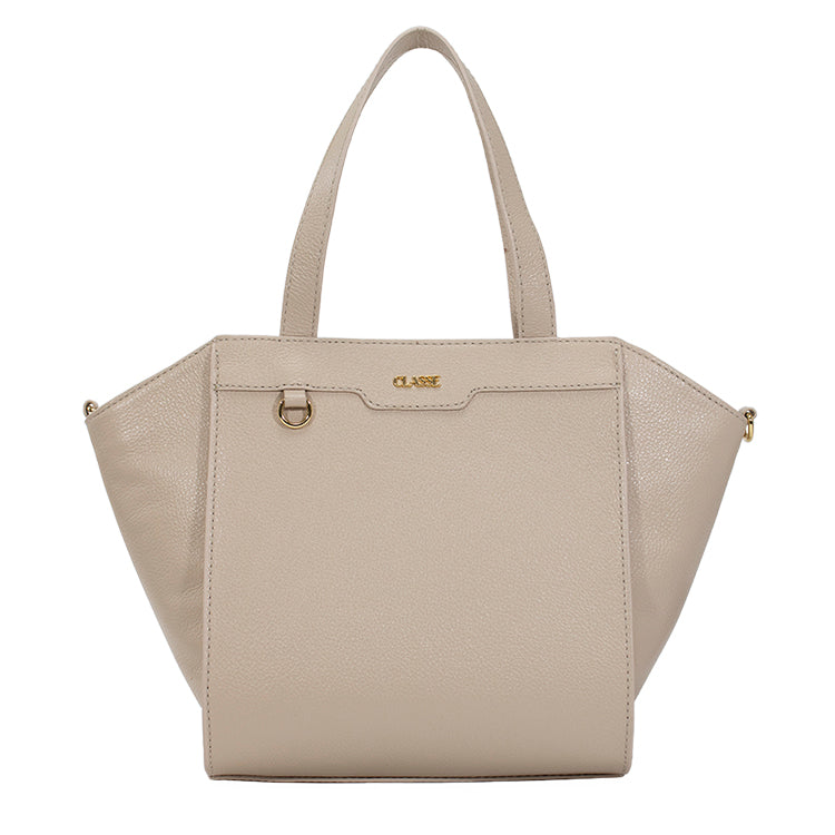 Bolsa de Couro Tote Bag Edite - Creme