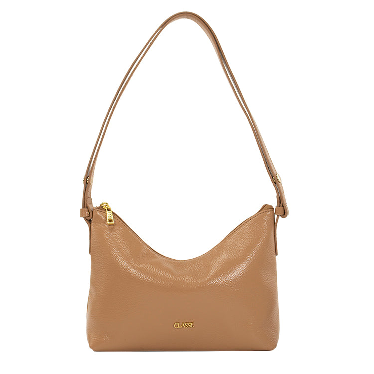 Bolsa de Couro Crossbody Sofi - Tan