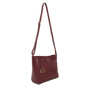 Bolsa Crossbody Canvas Maitê - Ruby