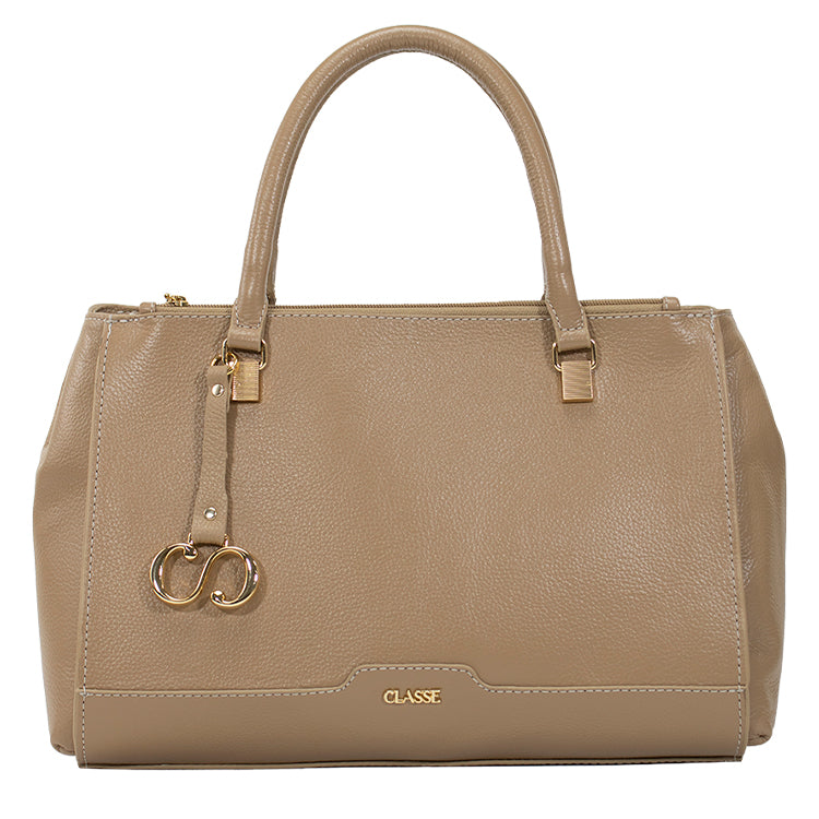 Bolsa de Couro Tote Bag Maitê - Camel