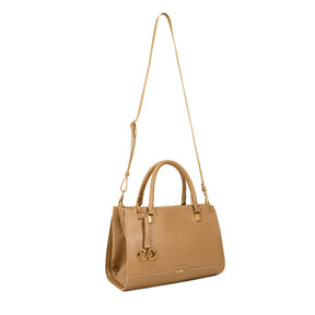 Bolsa de Couro Tote Bag Maitê - Camel