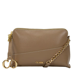 Bolsa de Couro Crossbody Maitê - Camel