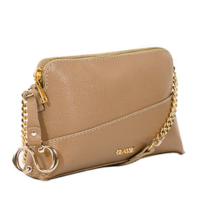 Bolsa de Couro Crossbody Maitê - Camel