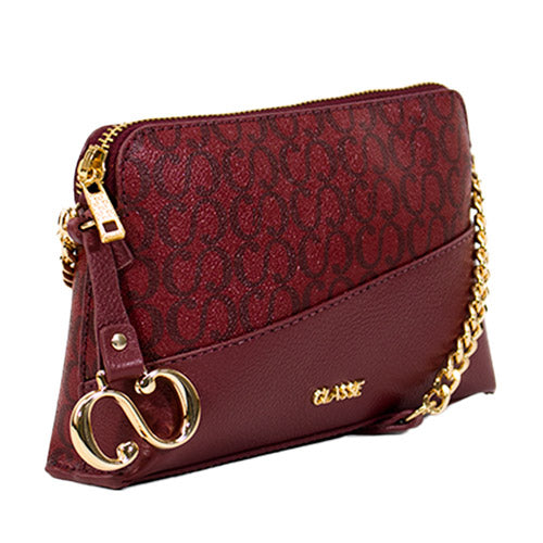 Bolsa Crossbody Maitê Canvas - Ruby