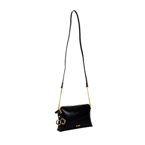 Bolsa de Couro Crossbody Maitê - Preto